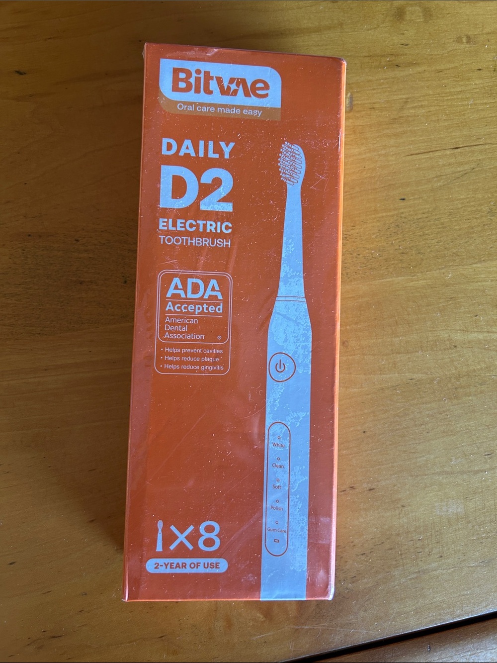 NIB! Daily D2 Electrictronic Toothbrush - Black